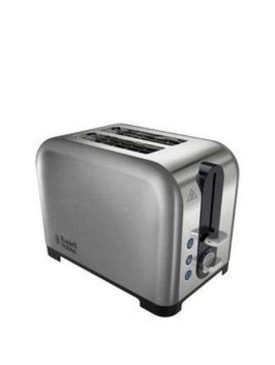 Russell Hobbs Canterbury 2-Slice Toaster - Polished Stainless Steel